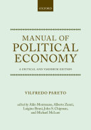 Copertina  Manual of political economy : A critical and variorum edition