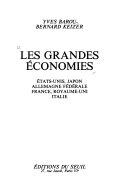 Copertina  Les grandes économies : États-Unis, Japon, Allemagne Fédérale, France, Royaume-Uni, Italie