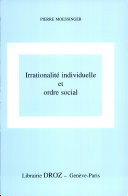 Copertina  Irrationalité individuelle et ordre social