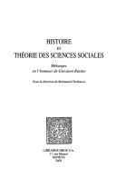 Copertina  Histoire et théorie des sciences sociales : Mélanges en l'honneur de Giovanni Busino
