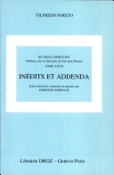 Copertina  32, Inédits et addenda