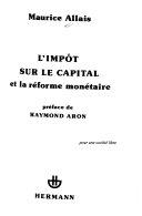 Copertina  L'impôt sur le capital et la réforme monétaire