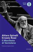 Copertina  Il Manifesto di Ventotene