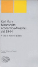 Copertina  Manoscritti economico-filosofici del 1844
