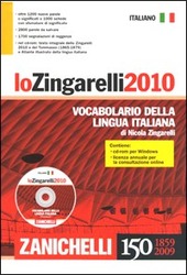 Copertina  Lo Zingarelli : Vocabolario della lingua italiana