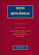 Copertina  Il concordato preventivo e gli accordi di ristrutturazione dei debiti