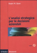 Copertina  L'analisi strategica per le decisioni aziendali