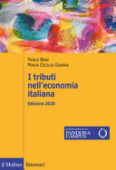 Copertina  I tributi nell'economia italiana