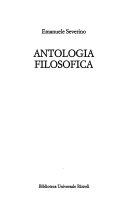 Copertina  Antologia filosofica