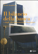 Copertina  Il bilancio della banca e degli altri intermediari finanziari