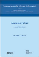 Copertina  [3], Amministratori : Artt. 2380-2396 c.c