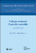 Copertina  [4], Collegio sindacale ; Controllo contabile : Artt. 2397-2409 septies c.c