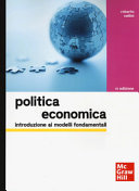 Copertina  Politica economica : Introduzione ai modelli fondamentali