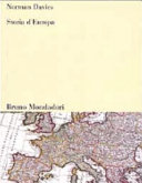 Copertina  Storia d'Europa