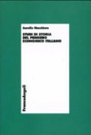 Copertina  Studi di storia del pensiero economico italiano
