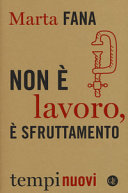 Copertina  Non è lavoro, è sfruttamento