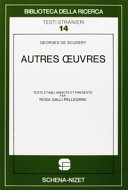 Copertina  Autres œuvres