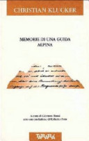 Copertina  Memorie di una guida alpina