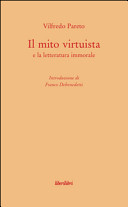 Copertina  Il mito virtuista e la letteratura immorale