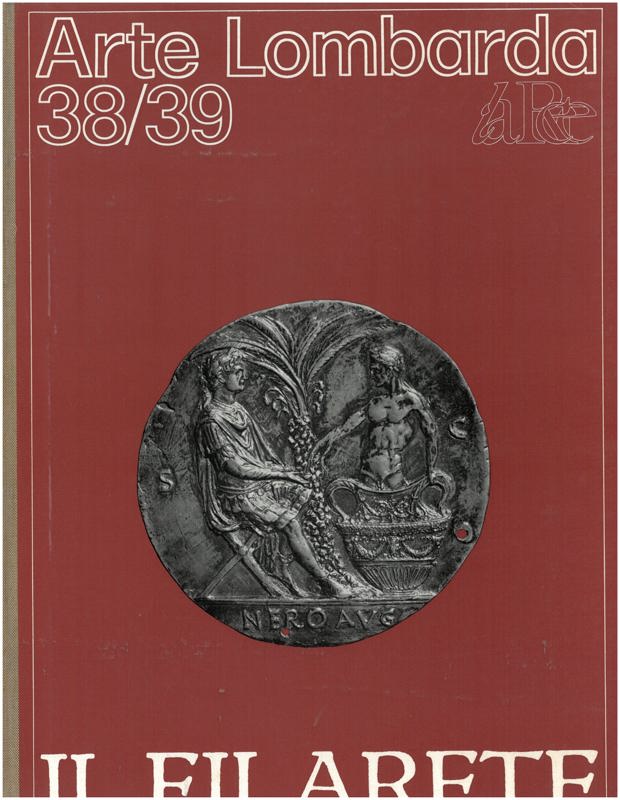Copertina  a. 18, n. 38/39 (1973)