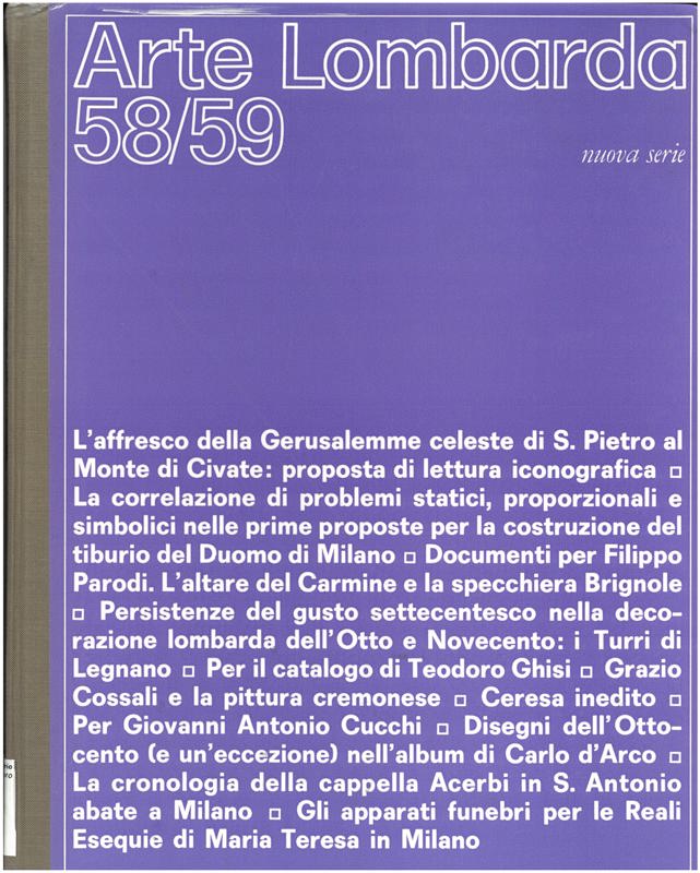 Copertina  a. 26, n. 58-59 (1981)